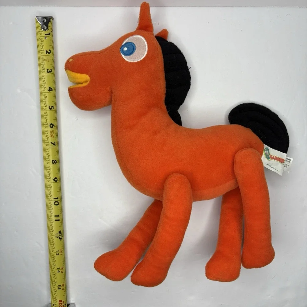 Vintage Prema Toys Gumby Orange Pokey The‎ Horse 17